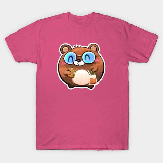 Kopi Kaya Bear T-Shirt by hkxdesign